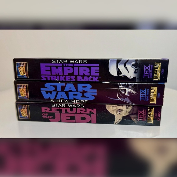 Star Wars Trilogy VHS Box Set 1995 – THX Digitally Mastered Original Versions - Picture 2 of 8